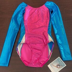 NWT- Mondor long sleeve leotard